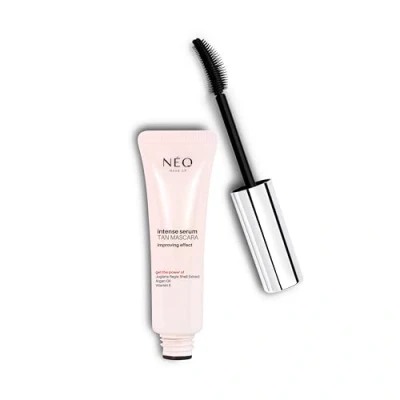 Afbeelding van NEO MAKE UP INTENSE SERUM TAN MASCARA Wimpermascara met geleidelijk donkerder makend effect walnootextract zwart 9 ml