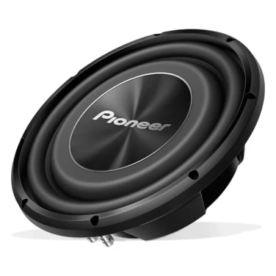 Afbeelding van Pioneer TS A3000LS4 Passieve subwoofer, krachtige subwoofer met 1500 W maximaal vermogen, 30 cm, 90 mm inbouwdiepte, IMPP membraan, continu uitgangsvermogen 400 W, zwart
