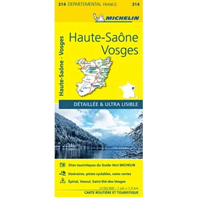 Afbeelding van Haute Saône Vosges 11314: Map