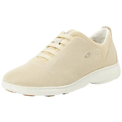 Afbeelding van Geox Dames D Nebula 2.0 B Sneaker, zand/LT Gold, 38 EU, Zand Lt EU