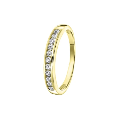 Afbeelding van Lucardi Ring goud / zilver