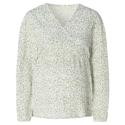 Afbeelding van Blouse Janice Cream minimal flower M