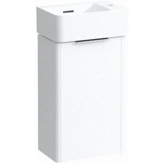Afbeelding van Laufen fontein pack met onderbouwkast 1 deur kraangat rechts overloop h8622802601061