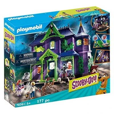 Afbeelding van Playmobil 70361 Scooby Doo! Avontuur In Het Spookhuis,38 x 38 40 cm,Multi kleuren