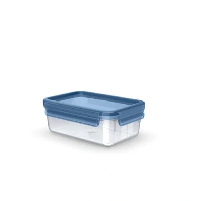 Afbeelding van Emsa Vershoud C&amp;C Eco 1l t.blauw, Opbergblikken, Transparant