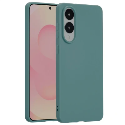 Afbeelding van imoshion Hoesje Geschikt voor Samsung Galaxy S25 Edge Color Backcover Pine Green
