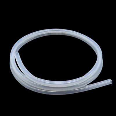 Afbeelding van iMeistek siliconen slang, 6 mm ID x 9 mm, OD, 2 meter, flexibele voedselveilige water, luchtslang, buis, transparant
