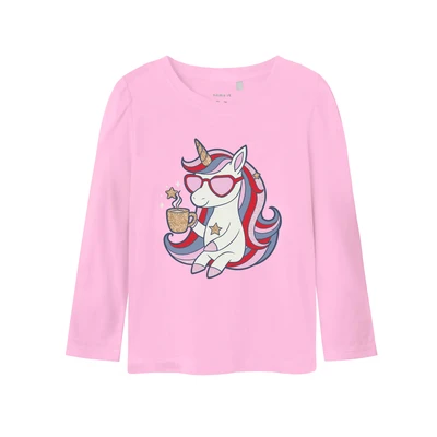 Afbeelding van NAME IT MINI longsleeve roze