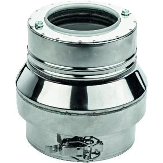 Afbeelding van Burgerhout Outdoor luchtinlaat PP Ø 80/125 mm
