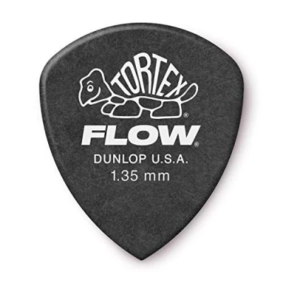 Afbeelding van Jim Dunlop Flow Plectrum Tortex 1.35 mm 12 pack