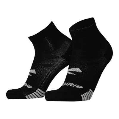 Afbeelding van Brooks Ghost LITE Quarter 2PACK Sportsokken, Maat: 34 38, Black