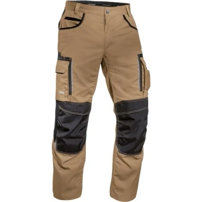Afbeelding van uvex tune up Heren werkbroek lang cargobroek met CORDURA voor het werk 35% katoen Khaki 48