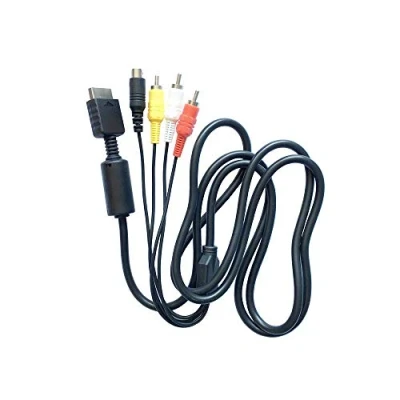 Afbeelding van OSTENT Composite S Video RCA AV Audio HD TV kabel voor Sony PS1 / PS2 PS3 console