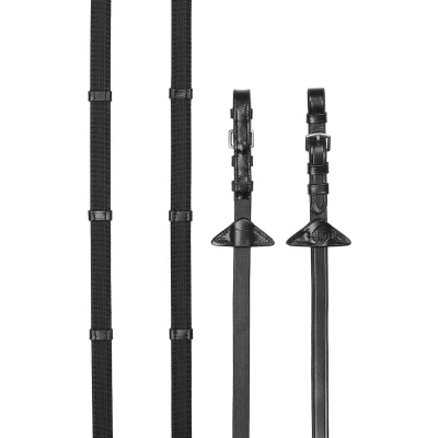 Afbeelding van LeMieux Arika Rubber grip teugels continental