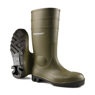 Afbeelding van Dunlop Beschermend Schoeisel Devon H142611, Veiligheidslaarzen Unisex Volwassenen, Groen (Groen), 4 (37 EU)