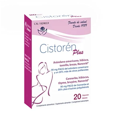 Afbeelding van Cistoreno Plus 20 capsules