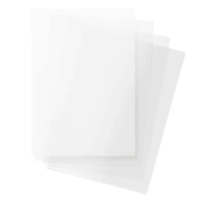 Afbeelding van Netuno 10x wit transparant A4 210x297mm 160g perkamentpapier calqueerpapier voor tekenen knutselen printen doe het zelfkaarten scrapbooking