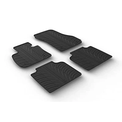 Afbeelding van Gledring Rubbermatten passend voor BMW 2 Serie F46 Gran Tourer 2015 (T profiel 4 delig + montageclips)