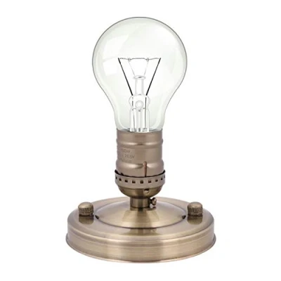 Afbeelding van E26/E27 Vintage Verlichting Sconces Armatuur Industriële Plafond/Wandlamp Base Holder Hanglamp Lamp Schroef Socket voor Thuis Restaurant decoratie(Bronzen)