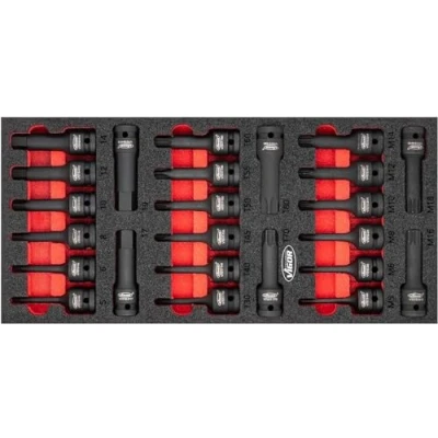 Afbeelding van Vigor V5603 Slagadapterset 1/2 (12.5 mm) 24 delig
