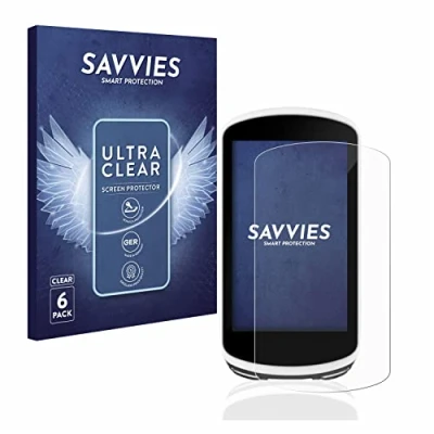 Afbeelding van Savvies (6 Stuks) Schermbeschermer voor Garmin Edge 1030 Screen Protector Ultra Transparant