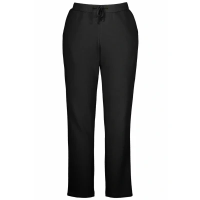 Afbeelding van Ulla Popken Grosse GRÖSSEN Kuschelweiche INNENSEITE, Elastikbund 801048 Trainingsbroek, Dames, Maat: 50/52, Schwarz