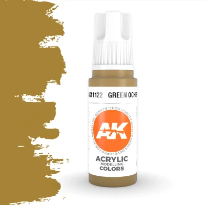 Afbeelding van Green Ocher Acrylic Modelling Colors 17ml AK11122