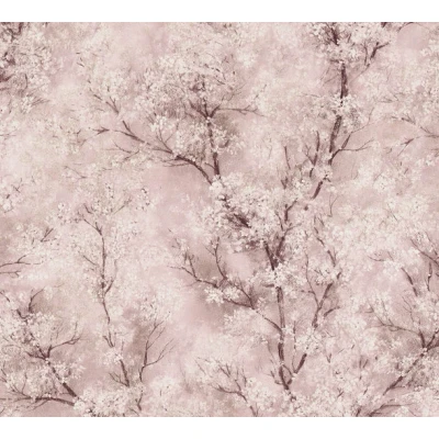 Afbeelding van AS Creation New Walls 37420 4 374204 (Met subtiele Glitter) Roze / Bruin