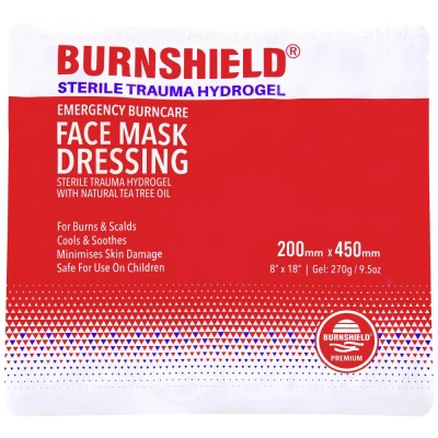 Afbeelding van Burnshield 1012282 Brandwondenkompres gezichtsmasker 450 mm x 200