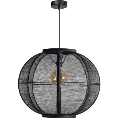 Afbeelding van ETH Fabric Hanglamp black 68cm