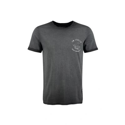 Afbeelding van Key Largo MT Pazzo Round Tshirt print, Heren, Maat: 3XL, Asphalt grey