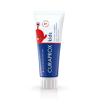 Afbeelding van Curaprox Tandpasta Kids Aardbei 2+ 60 ml