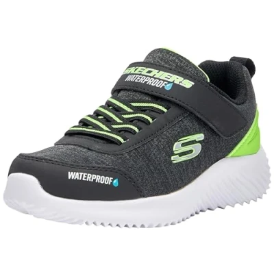 Afbeelding van Skechers Boy&#039;s Bounder Dripper Drop Sneakers, Zwarte Kalk, 21 EU