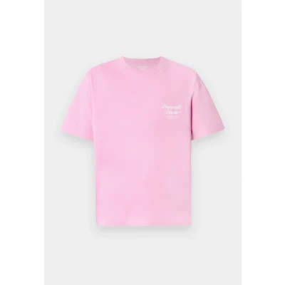 Afbeelding van Jack &amp; Jones Jornorrebro TYPO TEE CREW NECK Tshirt print, Heren, Maat: XS, Prism pink