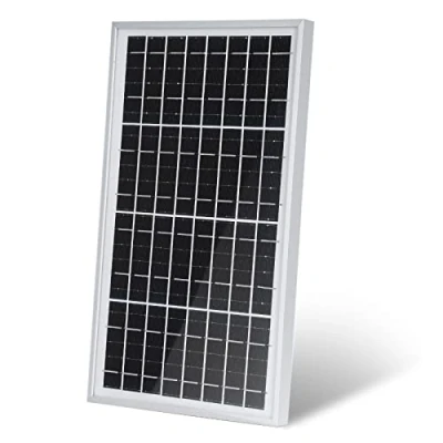 Afbeelding van ECO WORTHY Polykristallijn zonnepaneel, 10 W, 12 V, draagbaar en ecologisch zonnepaneel voor V batterij van je auteurs, boot