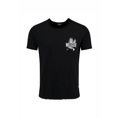Afbeelding van Key Largo Klimpressive Round Tshirt print, Heren, Maat: Large, Black