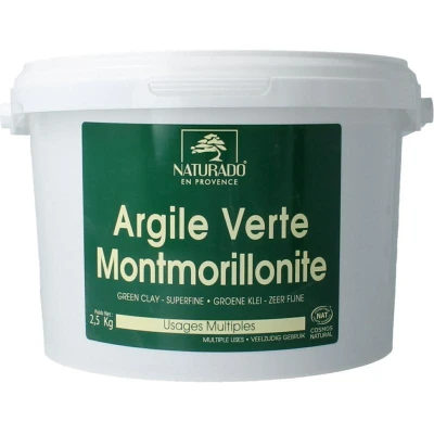Afbeelding van Naturado Groene Klei Montmorillon Emmer 2500g
