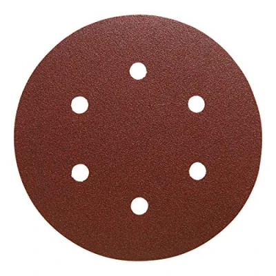 Afbeelding van Klingspor Schuurpad met klitbevestiging GLS 3 150 mm korreling 80 voor hout / metaal korund Gatenaantal 6 50 stuks 86635