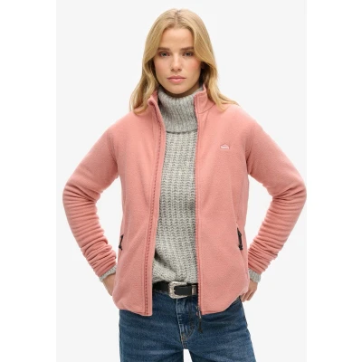 Afbeelding van Superdry W2012375a Fleece Jas Roze 2XS Vrouw