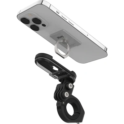 Afbeelding van iRing fiets telefoonhouder Smartphone houder voor compatibel met Original of Link Past op elke Zwart