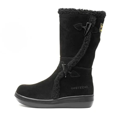 Afbeelding van Rocket Dog Slope Womens bruin suède kalf laars, Zwart, 41 EU