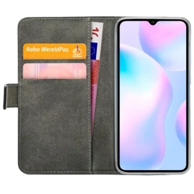 Afbeelding van Mobilize PU leer Book Case Zwart Xiaomi Redmi 9A