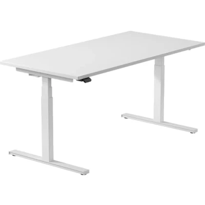 Afbeelding van Worktrainer Linak SmartDesk Elektrisch Zit Sta Bureau Standaard snelheid Wit Frame/Zonder Blad