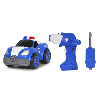 Afbeelding van Politie Auto 22 delig met Accuschroevendraaier 4042774463663