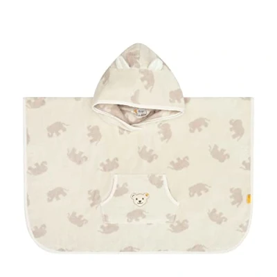 Afbeelding van Steiff Badjas voor kinderen, Maat: One Size, Cloud dancer