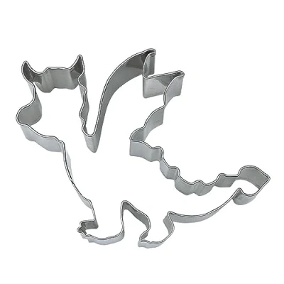 Afbeelding van Staedter Dragon Shape koekjessnijder, 8 cm, roestvrij staal, zilver