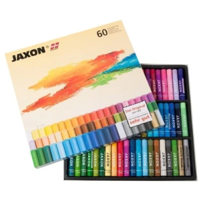 Afbeelding van Honsell 47460 Jaxon oliepastelkrijt 60 stuks assortiment in kartonnen etui. 60er set