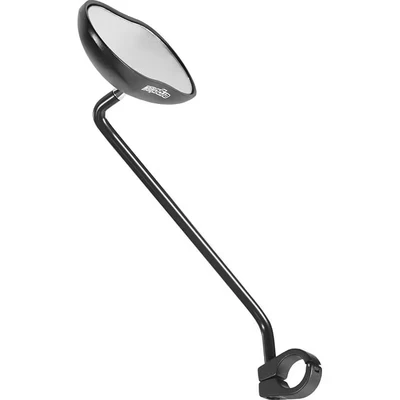 Afbeelding van Ergotec Spiegel M 88L lange arm 111 x 52 mm aluminium zwart gezandstraald