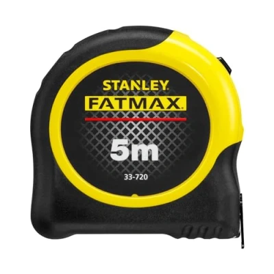 Afbeelding van STANLEY FATMAX Meetlint Blade Armor 5 M Metrisch Schokbestendig met Mylar Coating en Kussengreep 0 33 720