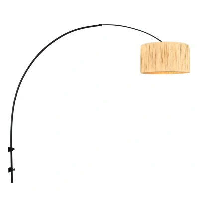 Afbeelding van Steinhauer wandlamp Sparkled light zwart staal 3696ZW
